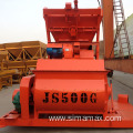 twin-shaft js500 concrete mixer